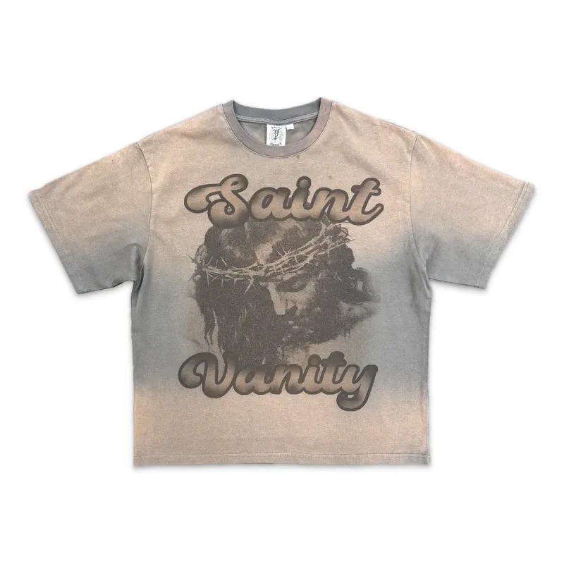 Grey Saint Vanity Jesus T-Shirt Grey Saint Vanity Jesus T-Shirt