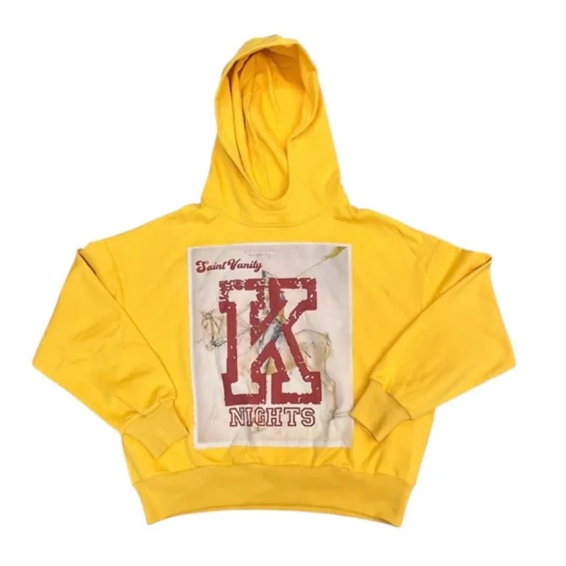 Yellow Saint Vanity Knights Hoodie Yellow Saint Vanity Knights Hoodie